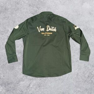 Von Dutch Olive Green Originals Shirt